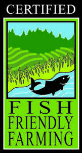 Certified Fish Friendly Farming logo