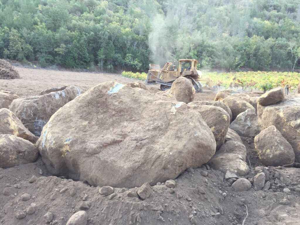 Core Stones post-ripping at Palisades